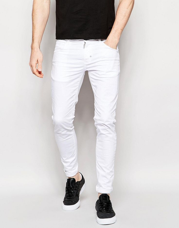 White Jeans Ripped For Men – White Jeans For Men